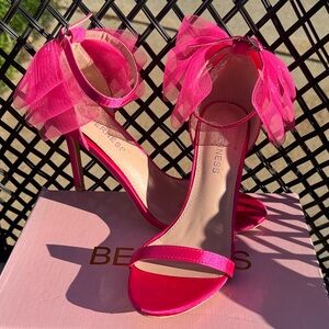 Hot Pink Carrie Heels